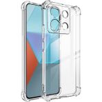 Case World Caseworld Xiaomi Redmi Note 13 Pro 5g Kapak Kamera Korumalı Airbag Antishock Köşe Korumalı Şeffaf Silikon Kılıf