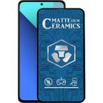 Case World Caseworld Xiaomi Redmi Note 13 Tam Kaplayan Mat Seramik Nano Esnek Ekran Koruyucu Cam - Şeffaf