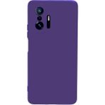 Case World Xiaomi Mi 11T Kapak Içi Kadife Kamera Korumalı Lansman Silikon Kılıf - Mor