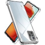 Case World Xiaomi Poco X3 Gt Kapak Kamera Korumalı Airbag Antishock Köşe Korumalı Şeffaf Silikon Kılıf - Şeffaf Mat