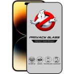 Caseart Apple iPhone 14 Pro Görünmez Tam Kaplayan Seramik Ekran Koruyucu Esnek Cam - Saydam