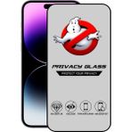 Caseart Apple iPhone 14 Pro Max Görünmez Tam Kaplayan Seramik Ekran Koruyucu Esnek Cam - Saydam
