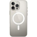 Caseart Apple iPhone 16 Promax Kılıf Magsafe Kablosuz Şarj Destekli Şeffaf Silikon Kapak - iPhone 16 Pro Max