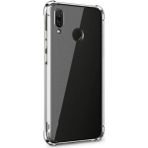 Caseart Huawei Y7 2019 ile Uyumlu Kapak Köşe Korumalı Airbag Antishock Şeffaf Silikon Kılıf