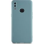CaseArt Samsung Galaxy A10S Kılıf Kamera Korumalı Premier Silikon Kapak - Petrol Mavisi