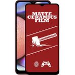Caseart Samsung Galaxy A10S Tam Kaplayan Mat Seramik Nano Esnek Ekran Koruyucu - Saydam