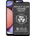 Caseart Samsung Galaxy A10S Tam Kaplayan Mat Seramik Nano Esnek Hayalet Ekran Koruyucu - Şeffaf