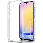 Caseart Samsung Galaxy A25 5g Kapak Kamera Korumalı Tıpalı Şeffaf Silikon Kılıf