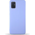 Caseart Samsung Galaxy M31S Kapak Içi Kadife Lansman Silikon Kılıf - Lila