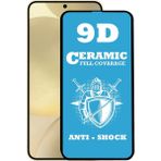 Caseart Samsung Galaxy S24 Plus Tam Kaplayan Seramik Nano Esnek Ekran Koruyucu Cam - Şeffaf - Galaxy S24+