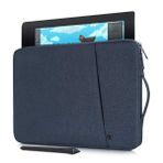 CaseDeer Huion Kamvas Pro 16, Wacom Cintiq 16/Cintiq Pro 16 için Su Geçirmez Çizim Tablet Kılıfı Taşıma Çantası Kılıfı (Lacivert)