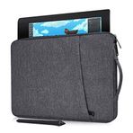 CaseDeer Xp-Pen Artist12 / Artist 13.3 Pro 13.3 İnç için Çizim Taşıma Tablet Kılıfı VEIKK A15, Wacom Cintiq 13HD ile Uyumlu, Huion Inspiroy H1161 Çanta (Uzay Grisi)