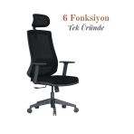 Casella Sunset Fileli Yönetici Koltuğu | Ofis Koltuğu | Ergonomik, Şık Ve Fonksiyonel