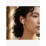 Casen Airpods 1 2 3 Pro Pro 2 Tüm Modellerle Uyumlu Kırmızı Çiçekli Kulaklık Küpe Aksesuar
