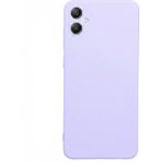 Casen Samsung Galaxy A05 Lansman Serisi Silikon Kılıf Içi Kadife Darbe Emici Esnek Koruma Kapak Lila Renk