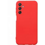 Casen Samsung Galaxy M34 Lansman Serisi Silikon Kılıf Içi Kadife Darbe Emici Esnek Koruma Kapak Kırmızı