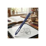 Caseonn Apple Pencil Pro Kılıf Klasik Retro Tasarım Mat Silikon Lacivert (Ürün Kalem DEĞİLDİR)