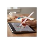 Caseonn Apple Pencil (Usb-C) Kılıf Pastel Benek Desenli Silikon Pembe (Ürün Kalem Değildir)