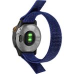 CaseOnn Garmin Forerunner 970 Kordon Hasır Kumaş Ultrafit Nylon Yedek Kayış Lacivert