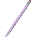 Caseonn Samsung Galaxy Tab S11 / S11 Ultra S Pen Kılıf Klasik Retro Tasarım Mat Silikon Lila (Ürün Kalem DEĞİLDİR)
