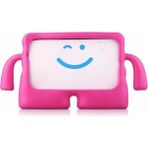 Caseonn Samsung Galaxy Tab S7 Fe / Tab S9 Fe Plus Kılıf Tutma Kollu Ibuy Silikon Koyu Pembe
