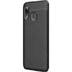 CaseStreet Samsung Galaxy A10S Niss Nano Glass Siyah Silikon Cep Telefonu Kılıf