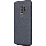 CaseStreet Samsung Galaxy S9 Plus Niss Arka Koruma Lacivert Silikon Kılıf