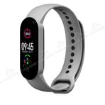 CaseStreet Xiaomi Mi Band 5 Gri Silikon Kordon