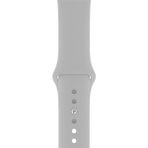 Casetify Apple Watch Seri 1/2/3/4/5/6/7/8/se/ultra 38MM 40MM 41MM Kordon Kayış Bileklik Klasik Silikon Açık Gri - 38 mm