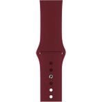 Casetify Apple Watch Seri 1/2/3/4/5/6/7/8/se/ultra 38MM 40MM 41MM Kordon Kayış Bileklik Klasik Silikon Bordo - 38 mm