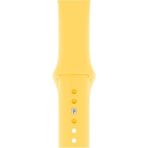 Casetify Apple Watch Seri 1/2/3/4/5/6/7/8/se/ultra 38MM 40MM 41MM Kordon Kayış Bileklik Klasik Silikon Sarı - 41 mm
