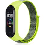 Casetify Mi Band 3 4 5 Uyumlu Hasır Bileklik Kordon - Yeşil