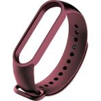 Casetify Xiaomi Mi Band 7 Akıllı Bileklik Silikon Saat Kordonu (Saat Içermez Sadece Kordondur) - Bordo