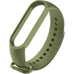 Casetify Xiaomi Mi Band 7 Akıllı Bileklik Silikon Saat Kordonu (Saat Içermez Sadece Kordondur) - Haki