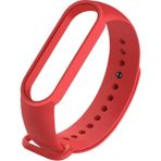 Casetify Xiaomi Mi Band 7 Akıllı Bileklik Silikon Saat Kordonu (Saat Içermez Sadece Kordondur) - Kırmızı