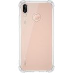 Caseworld Huawei P20 Lite ile Uyumlu Kapak Köşe Korumalı Airbag Antishock Silikon Şeffaf Kılıf - Saydam