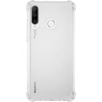 Caseworld Huawei P30 Lite ile Uyumlu Kapak Köşe Korumalı Airbag Antishock Silikon Şeffaf Kılıf - Saydam