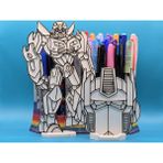 Casey 3D Store Boyanabilir Figür – Eğitici 3D Sanat & Hobi Oyuncağı (2'li) - Transformers - Beyaz