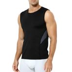 Casey Kevin Spor Tank Top fonksiyonel içlik, erkek, kolsuz, atletik, fitness, erkek, antrenman, koltuk altı tişörtü, B1-gri, XXL
