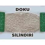 Casey Store Kil ve Seramik Doku Oklavası + Hediye Tutucu Aparat Polimer Kil ve Hamur Şekillendirici Roller - Aztek Maya versiyon82
