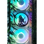 Caseybox Gta V Trevor 120X120 mm Beyaz Çerçeveli Oyun Pc Aksesuarı, Masaüstü Bilgisayar Fan Kapağı
