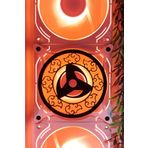 Caseybox Uchiha Itachi Sharingan 120x120 Mm Beyaz Çerçeveli Oyun Pc Aksesuarı, Masaüstü Bilgisayar Fan Kapağı