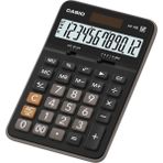 Casio 12 Hane Masa Üstü Hesap Makinesi AX-12B - Yok - Siyah