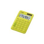 Casio 12 Hane Sarı Masa Üstü Hesap Makinesi 12 Haneli Masa Üstü