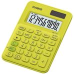 Casio 7uc-Yg-N- Mini Masa Hesap Makinesi, Sarı/yeşil - Standart