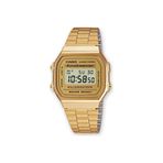 Casio A168WG-9WDF Retro Quartz Çelik Altın Rengi