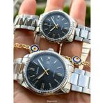 Casio Çelik Kordon,Gümüş Renk, Takvimli Sevgili Kol Saati+Ayıcık Anahtarlık Hediyeli