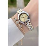Casio CSISTE188 Gold Gümüş Renk Hediye Paketli Kadın Kol Saati
