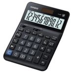 Casio D-120F 12 Hane Masa Üstü Hesap Makinesi - Yok - Siyah