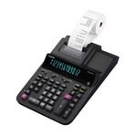 Casio Dr-120R Iı-Bk Şeritli Hesap Makinesi 12 Hane